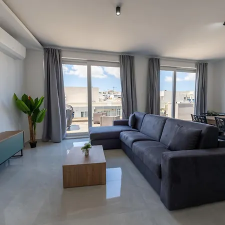 Apartment Swieqi 3bdr New Luxury Penthouse With Jacuzzi Tal-Franciz